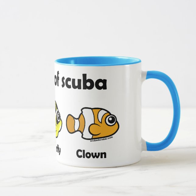 The ABC of Scuba Mug (Right)