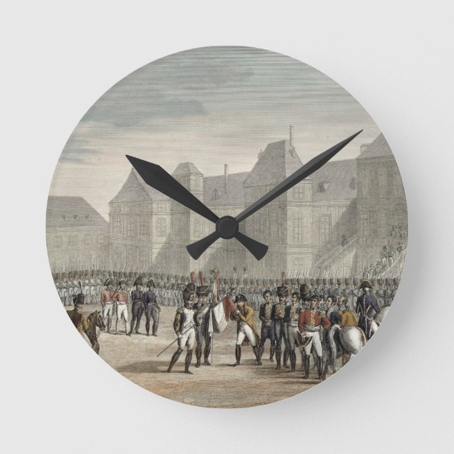 The Abdication of Napoleon and his Departure from Round Clock (Front)