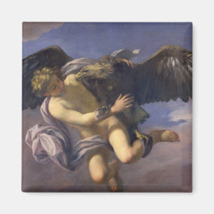 The Abduction of Ganymede, 1700 (oil on canvas) Magnet