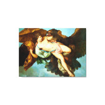 The Abduction of Ganymede Fine Art Canvas Print