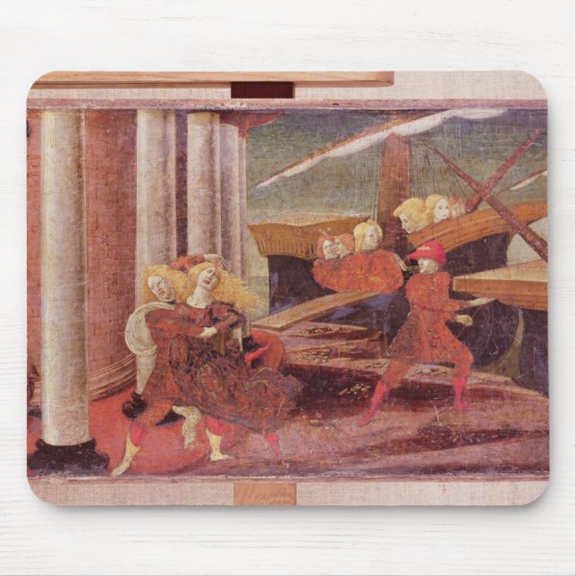 The Abduction of Helen, c.1470 Mouse Mat (Front)