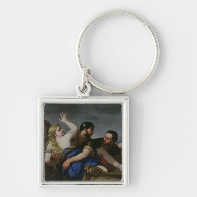 The Abduction of Helen Key Ring (Front)
