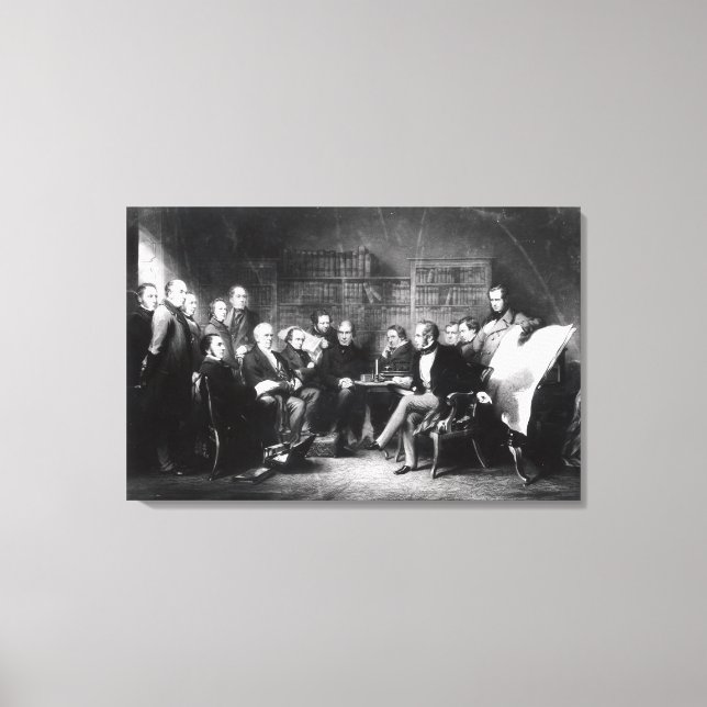 The Aberdeen Cabinet Canvas Print (Front)