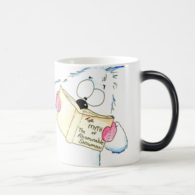 The Abominable Snowman Magic Mug (Right)