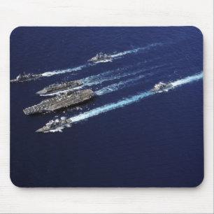 The Abraham Lincoln Carrier Strike Group ships Mouse Mat
