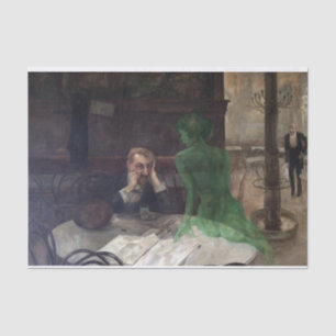 The Absinthe Drinker Tissue Paper