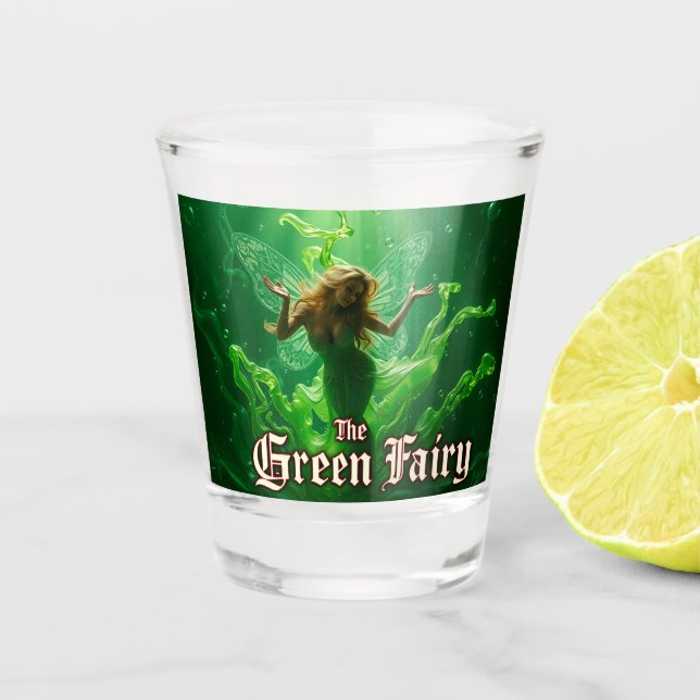 The Absinthe Green Fairy Shot Glass (Front)