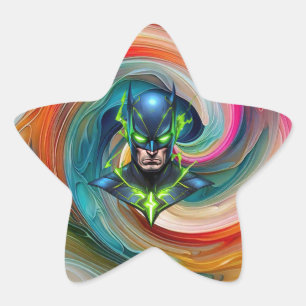 "The Absorption Hero" Star Sticker