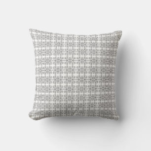 The abstract cigar hand pattern cushion