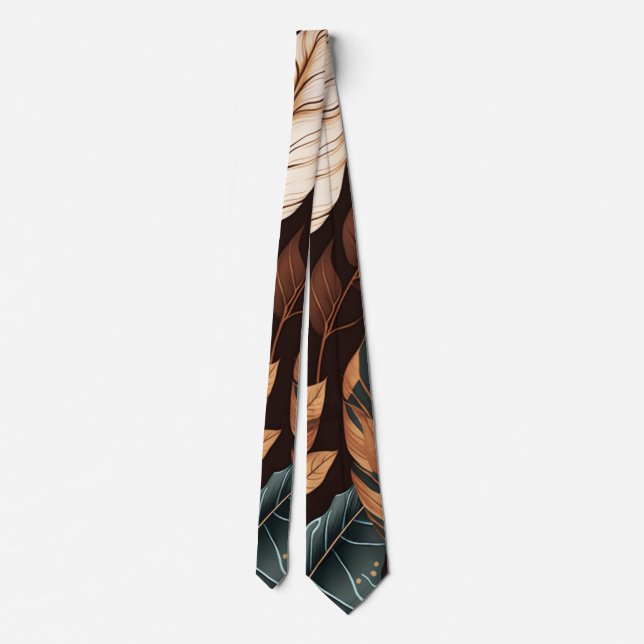 The Abstract Leaves  Tie (Back)