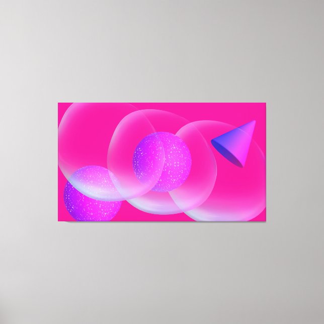 THE ABSTRAIT COLORE CANVAS PRINT (Front)