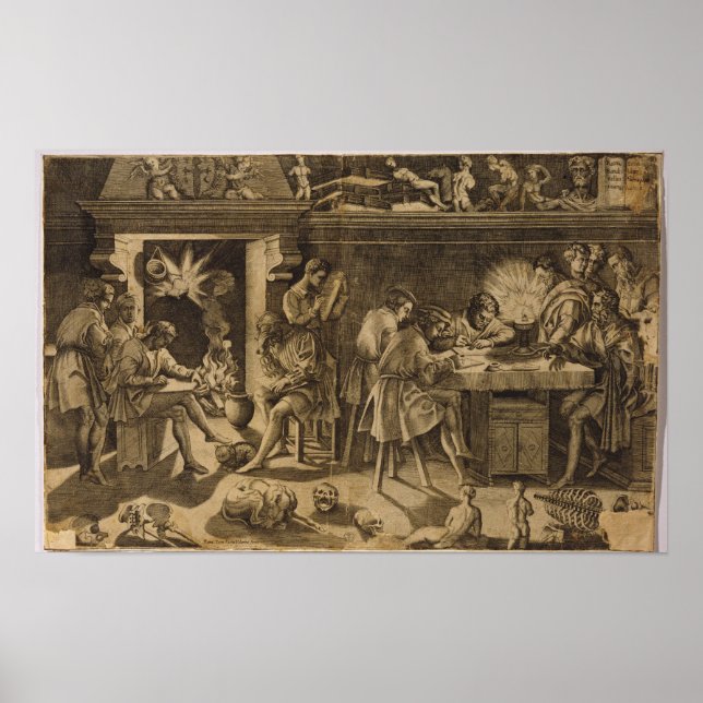 The Academy of Baccio Bandinelli, 1547 Poster (Front)