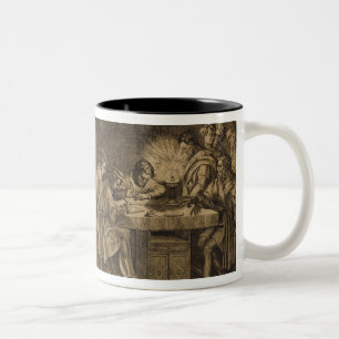 The Academy of Baccio Bandinelli, 1547 Two-Tone Coffee Mug