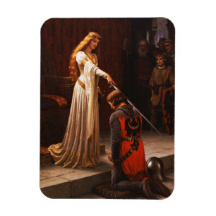 The Accolade Edmund Blair Leighton Magnet