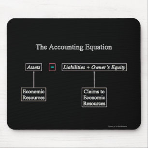 "The Accounting Equation" Mouse Mat