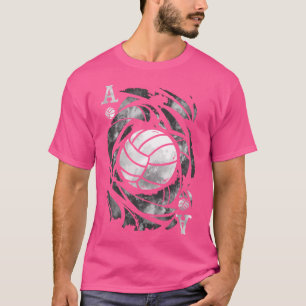 The Ace Of Serves Funny Volleyball T-Shirt