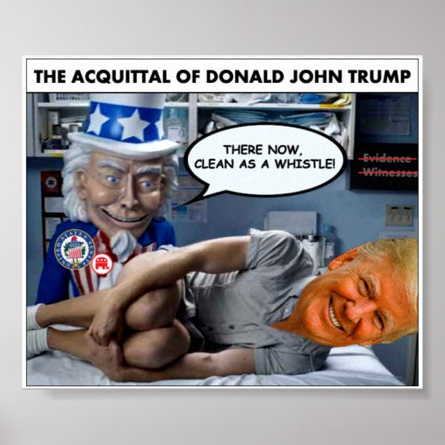 The Acquittal of Donald John Trump Poster (Front)