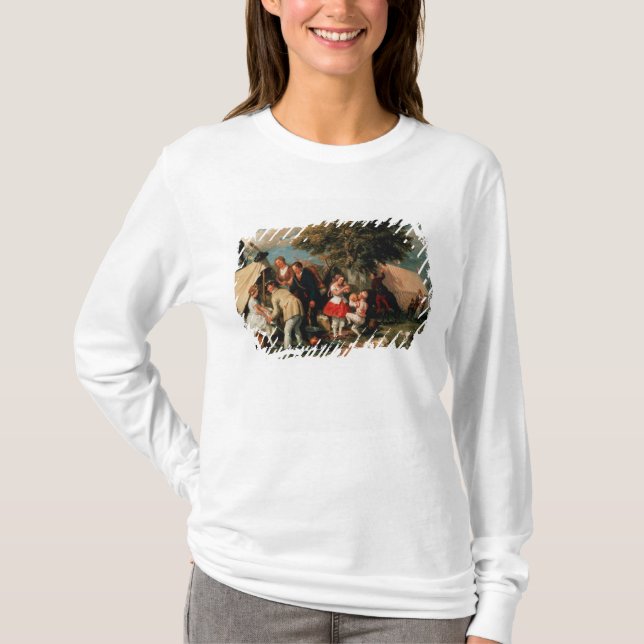 The Acrobats' Camp, Epsom Downs T-Shirt (Front)