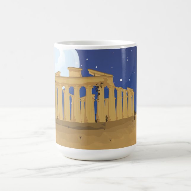The Acropolis of Athens Coffee Mug (Center)