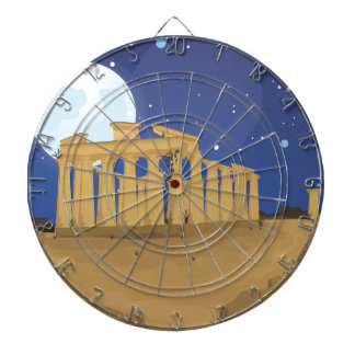 The Acropolis of Athens Dartboard