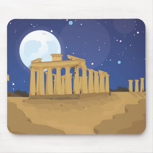 The Acropolis of Athens Mouse Mat (Front)