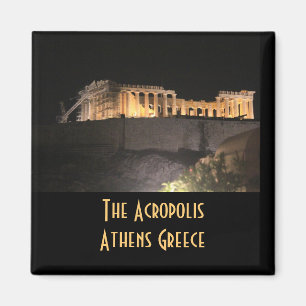 The Acropolis Parthenon Athens Greece Magnet
