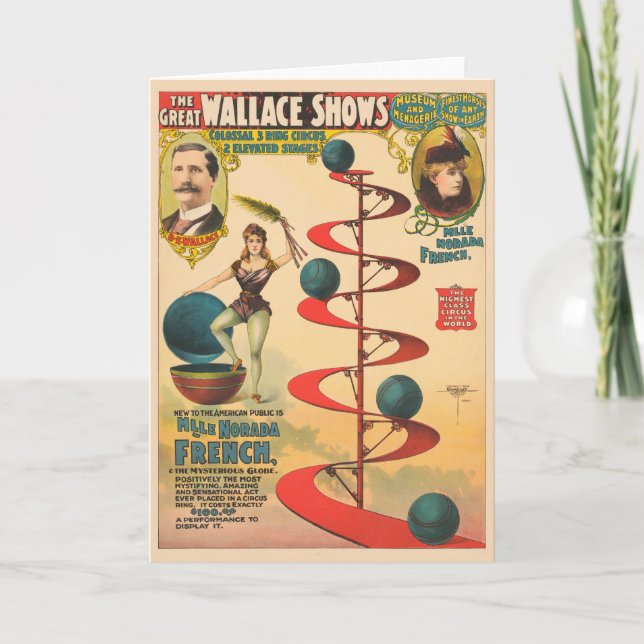 The Act Of M'lle Norada French Card (Front)