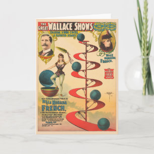 The Act Of M'lle Norada French Card