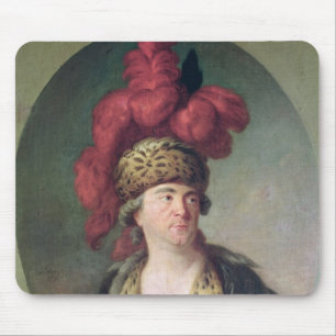 The Actor Lekain in the Role of Genghis Khan Mouse Mat