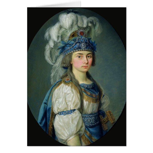 The actress and singer Praskovya Zhemchugova (Front)