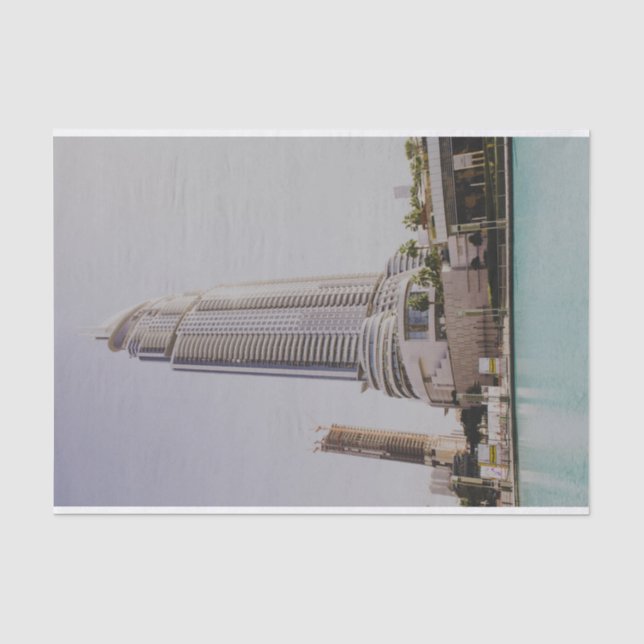 The Address hotel Downtown Dubai Tissue Paper (Front)