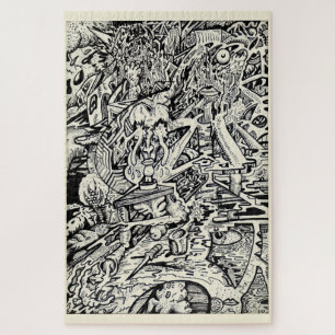 The Adept, or, A Freakish Transfiguration Jigsaw Puzzle