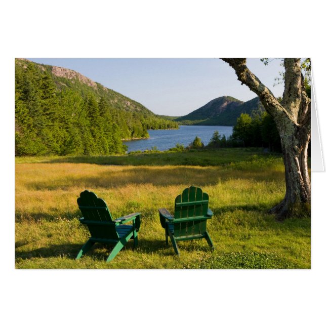 The Adirondack Chairs on the lawn of the Jordan (Front Horizontal)