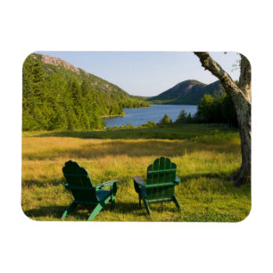 The Adirondack Chairs on the lawn of the Jordan Magnet