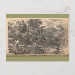 The Adirondacks in the Olden Times Postcard