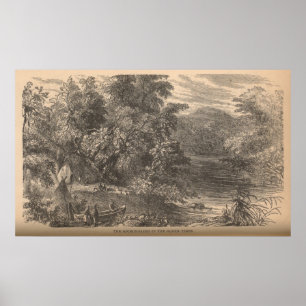 The Adirondacks in the Olden Times Poster