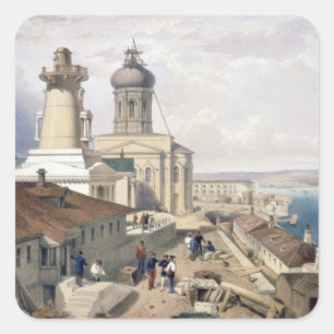 The Admiralty, Sebastopol, plate from 'The Seat of Square Sticker