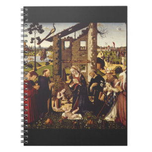 The Adoration by Biagio d'Antonio Medieval Art Notebook