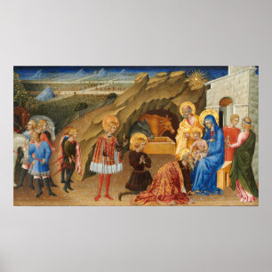 The Adoration - Giovanni di Paolo Fine Art Poster