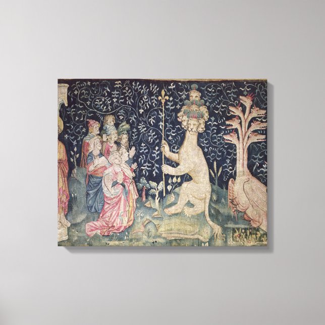 The Adoration of the Beast Canvas Print (Front)