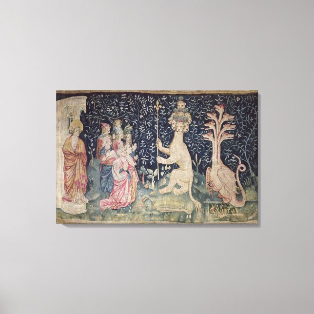 The Adoration of the Beast Canvas Print (Front)