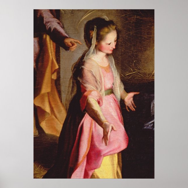 The Adoration of the Child, 1597 Poster (Front)