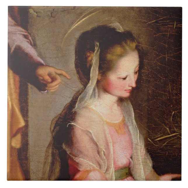 The Adoration of the Child, 1597 Tile (Front)