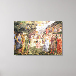 The Adoration of the Golden Calf Canvas Print