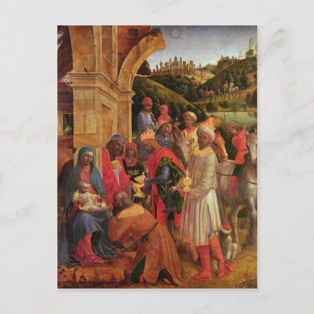 The Adoration of the Kings Postcard (Front)