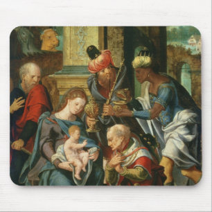The Adoration of the Magi, 1530 Mouse Mat