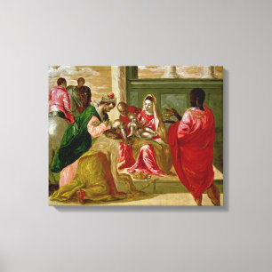 The Adoration of the Magi, 1567-70 Canvas Print