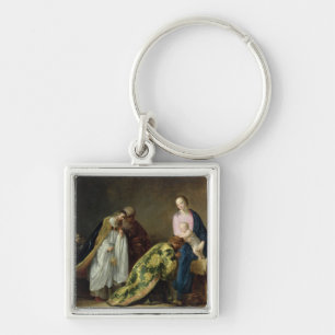 The Adoration of the Magi, 1638 Key Ring