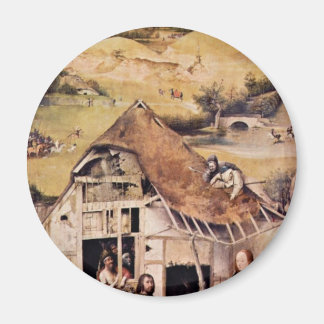 The Adoration Of The Magi.,  By Hieronymus Bosch ( Magnet