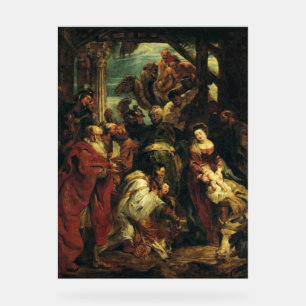 The Adoration of the Magi by Peter Paul Rubens Acrylic Sign